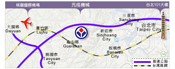 台湾北部（概略図）